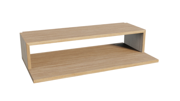 Shelf Desk 30 x 16 x 6.75 Flip Oak